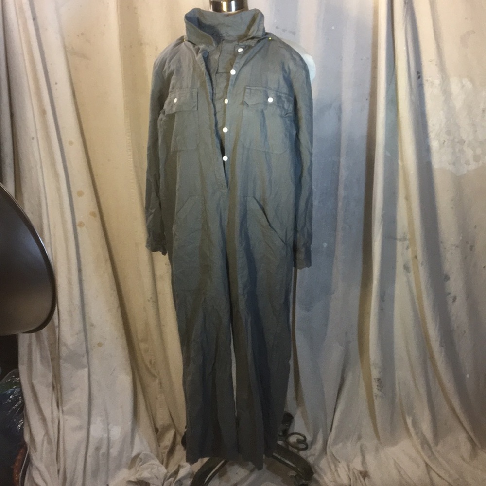 Lacausa green cropped romper